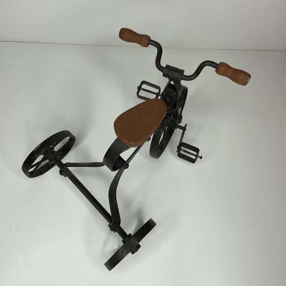Vintage Metal and Wood Tricycle Decor - Picture 7 of 7